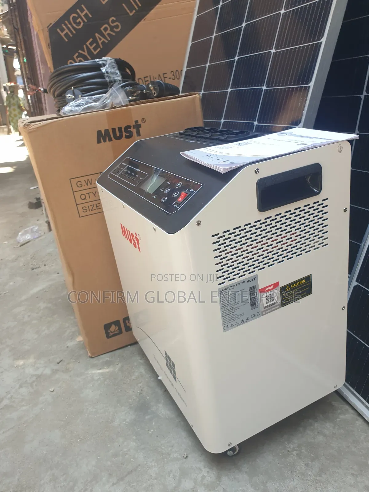 3kva Solar Generator With 3kwh Lithium Battery