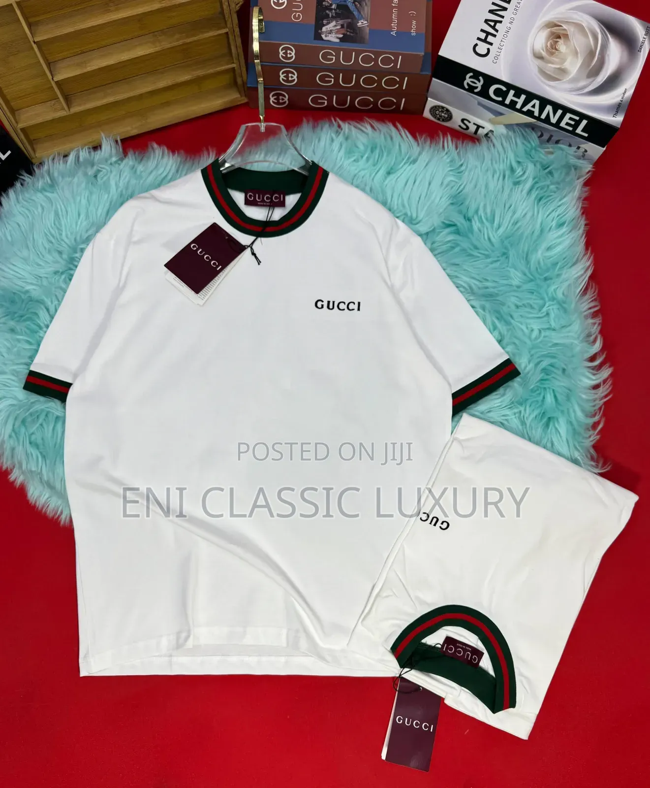 New Eddition Luxury Men's T-shirts Gucci Well Branded Package