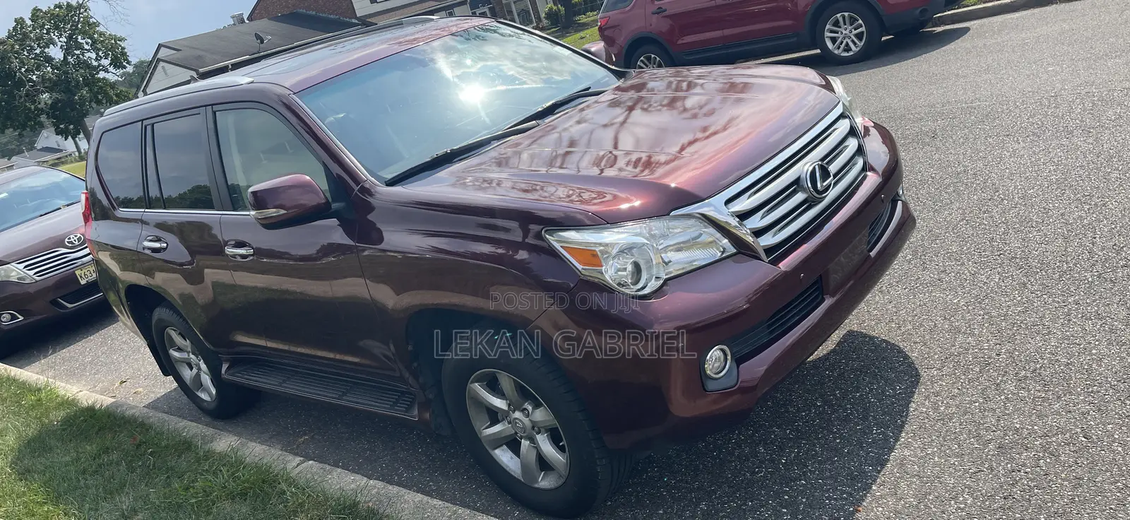 Lexus GX 460 2010 Burgundy