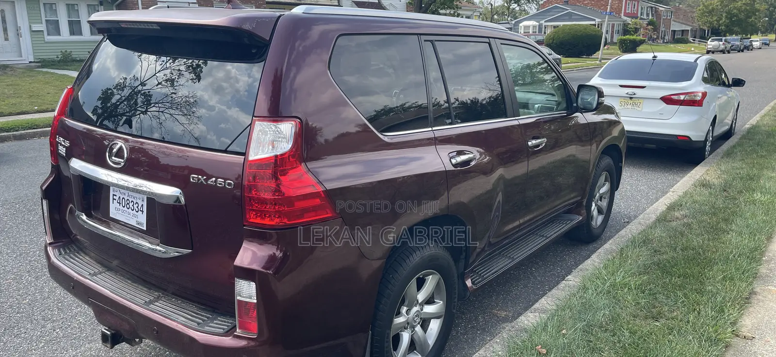 Lexus GX 460 2010 Burgundy
