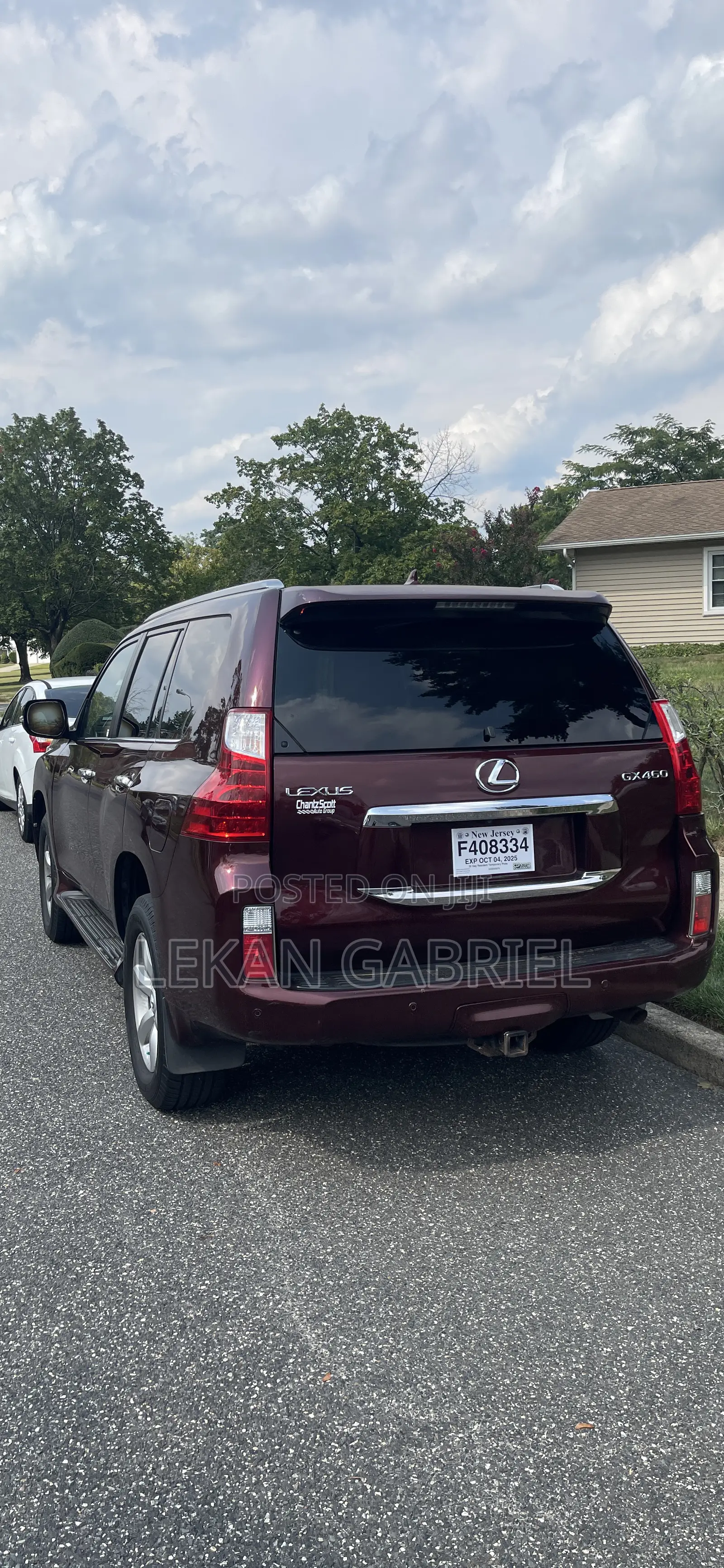 Lexus GX 460 2010 Burgundy