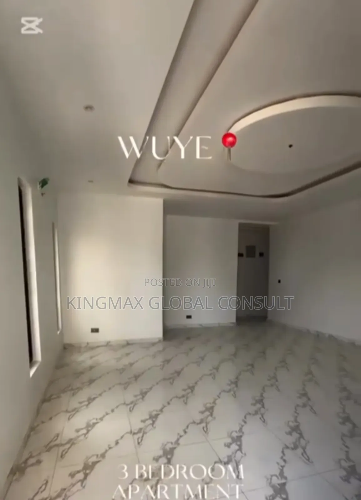 3bdrm Apartment in Wuye Abuja for sale