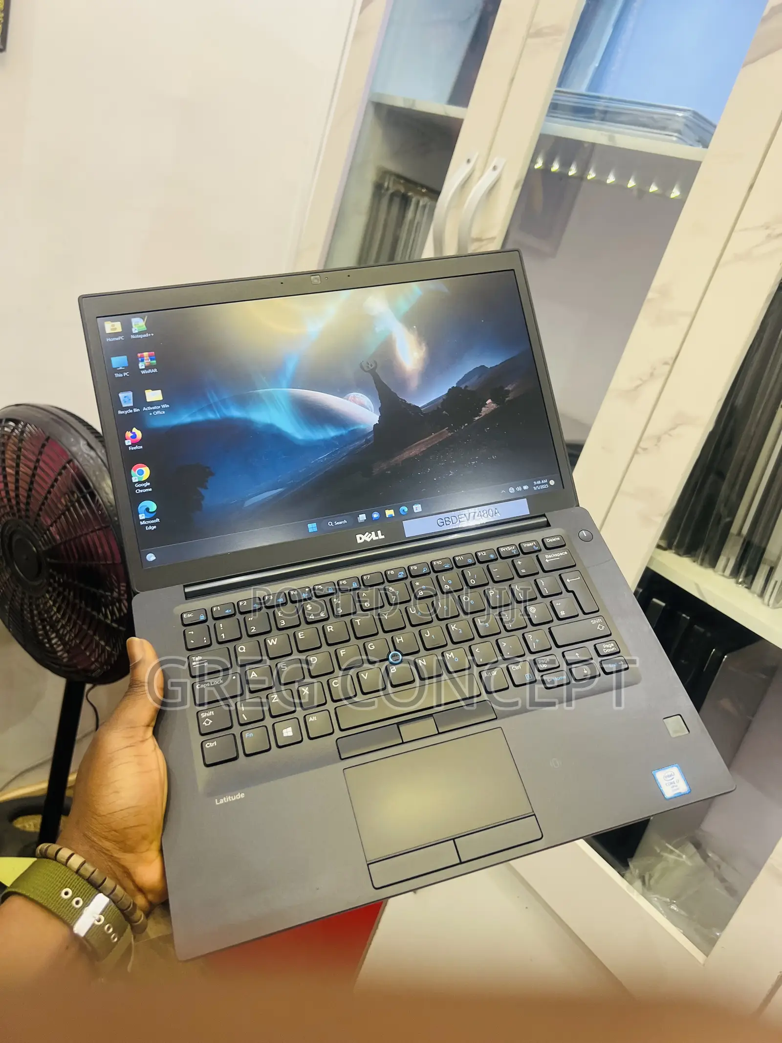 Laptop Dell Latitude 7480 12GB Intel Core I7 SSD 256GB