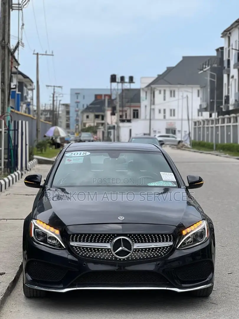 Mercedes-Benz C300 Base C300 AWD 4MATIC Sedan 2018 Black