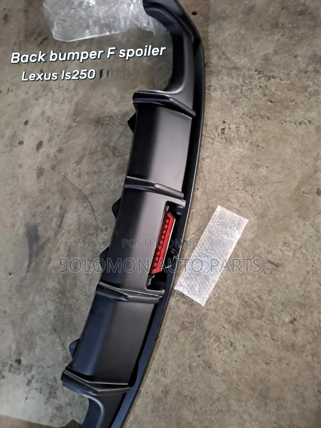 Is250 2015 - 2017 Back Bumper Lip or Spoiler