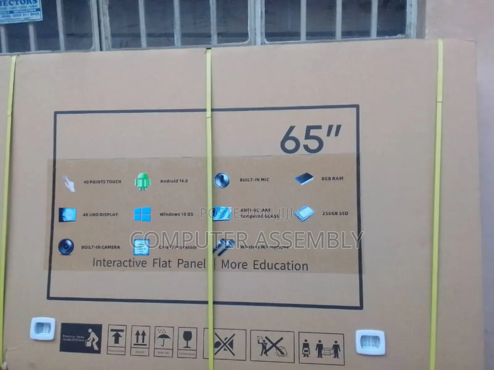 Riotouch 65" Uhd Interactive Flat Panel. Intel Core I7 ,