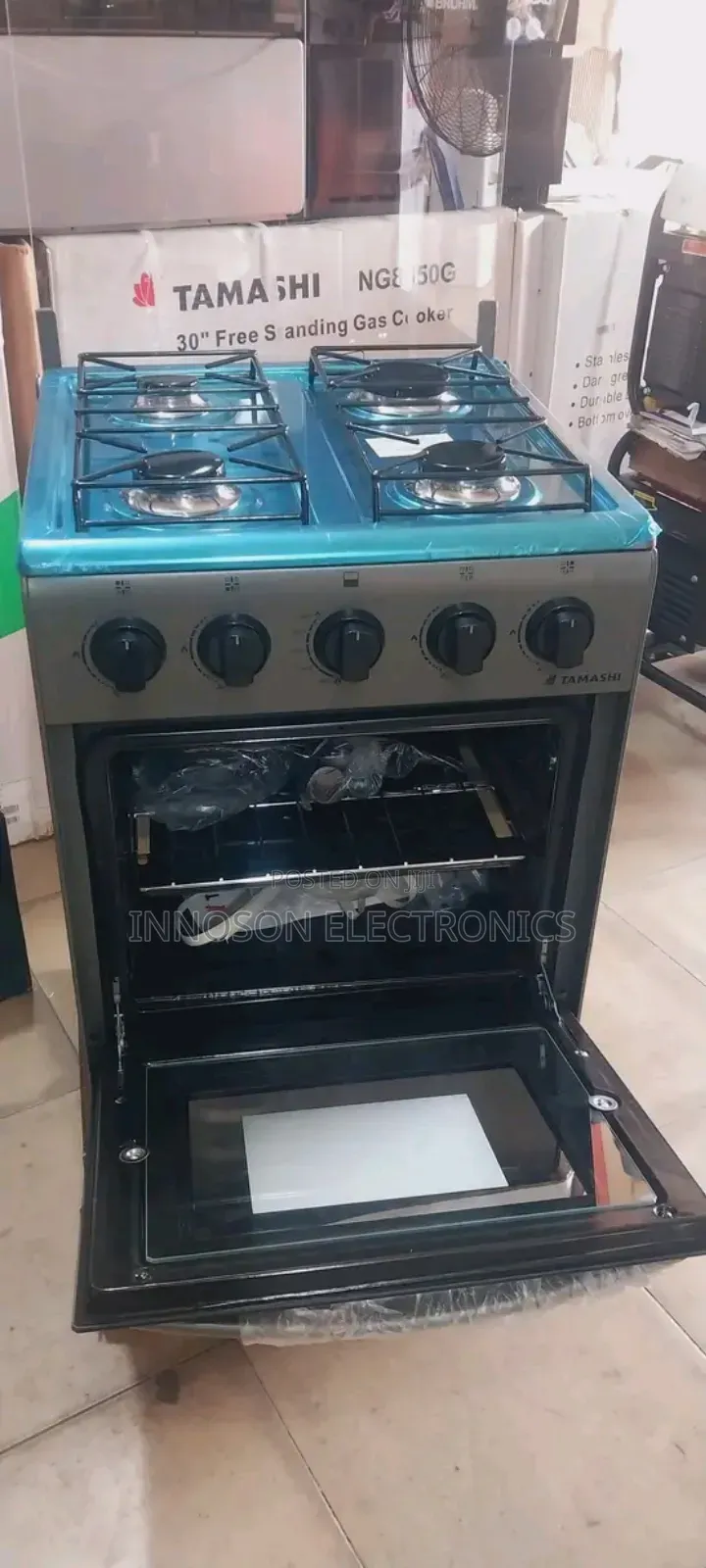 Tamashi Standing Gas Cooker 4*4