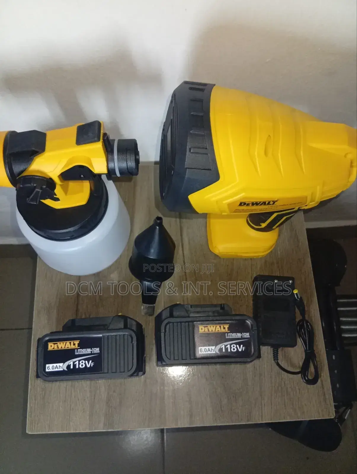 Dewalt Cordless Spray Gun Kit