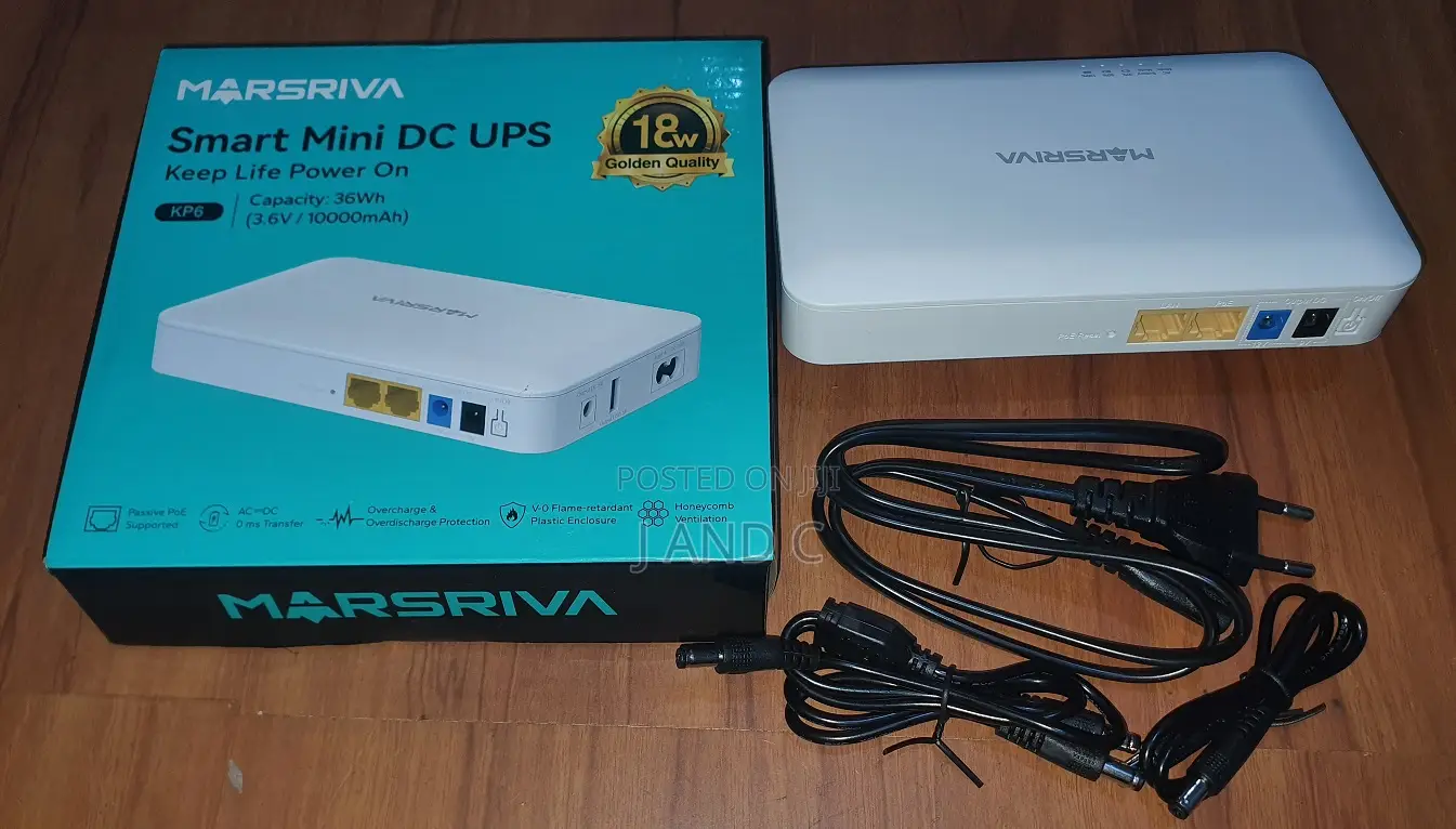 Fiber Power Bank With Poe Mini Dc Ups