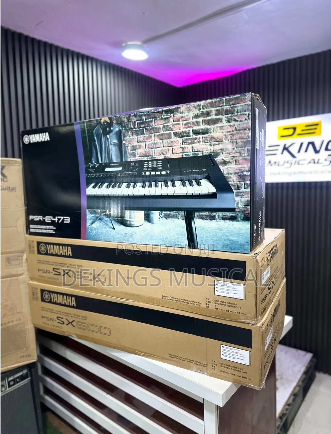 Original Yamaha PSR E473 Keyboard for Beginners and Professionals