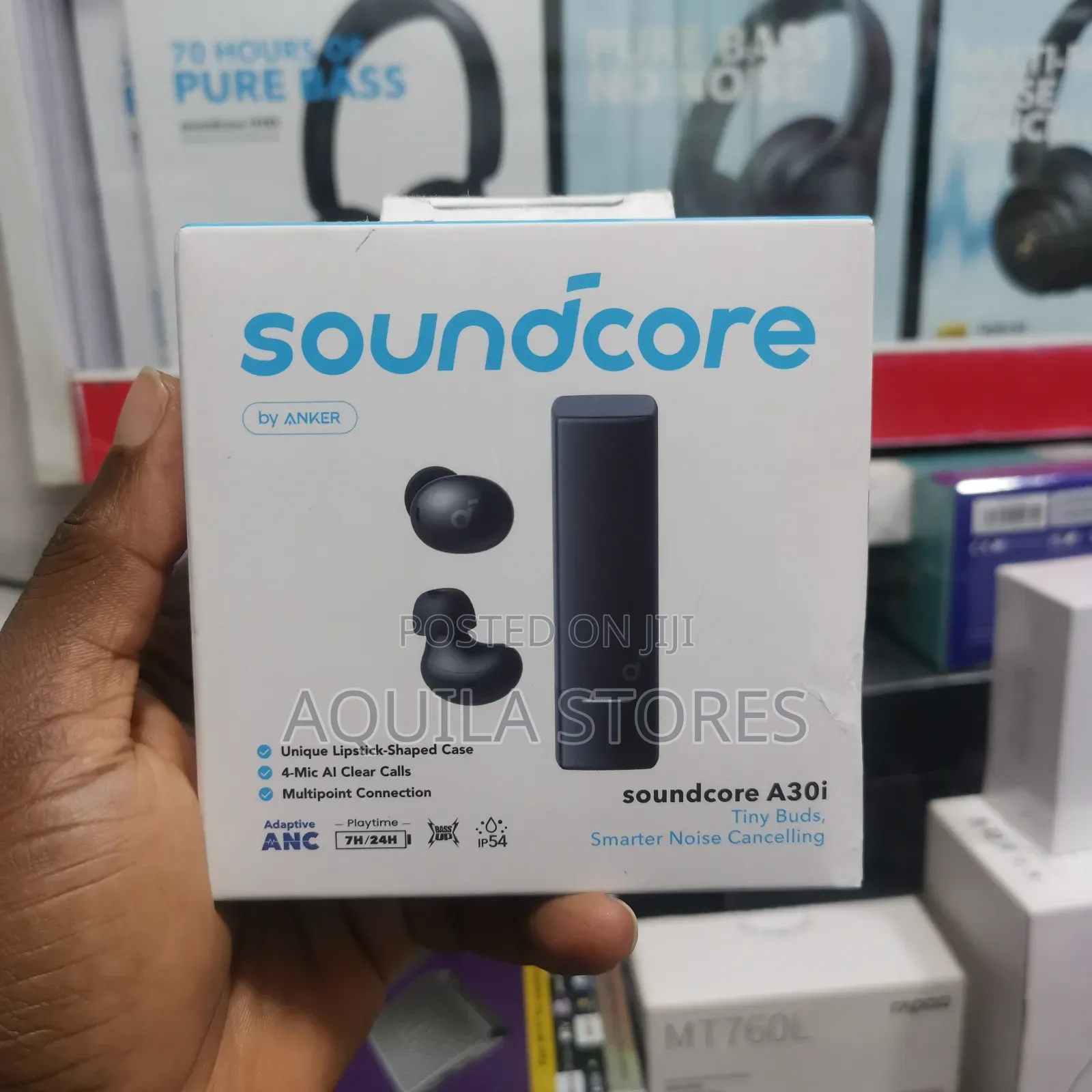 Soundcore A30i By Anker, Noise-cancelling Earbuds.