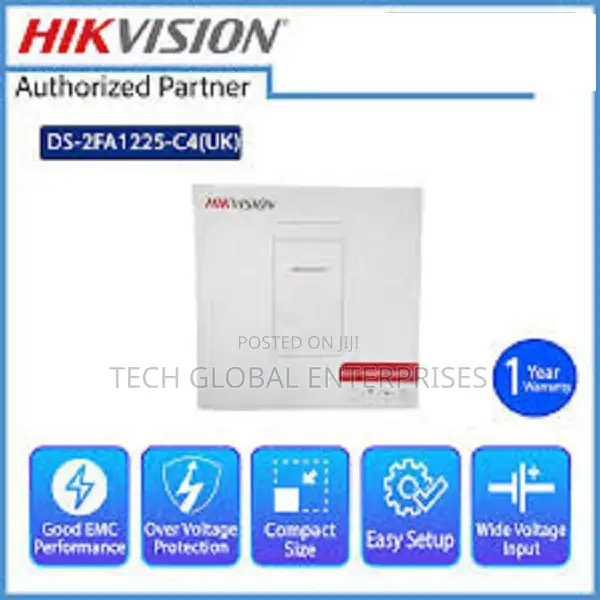 Ds-2fa1225-C4 Hikvision 4ch Power Supply Box