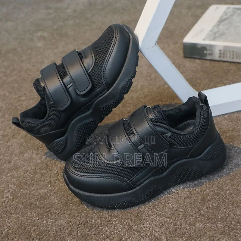 Kids Shoes Black Sport Shoes Kids Sneaker