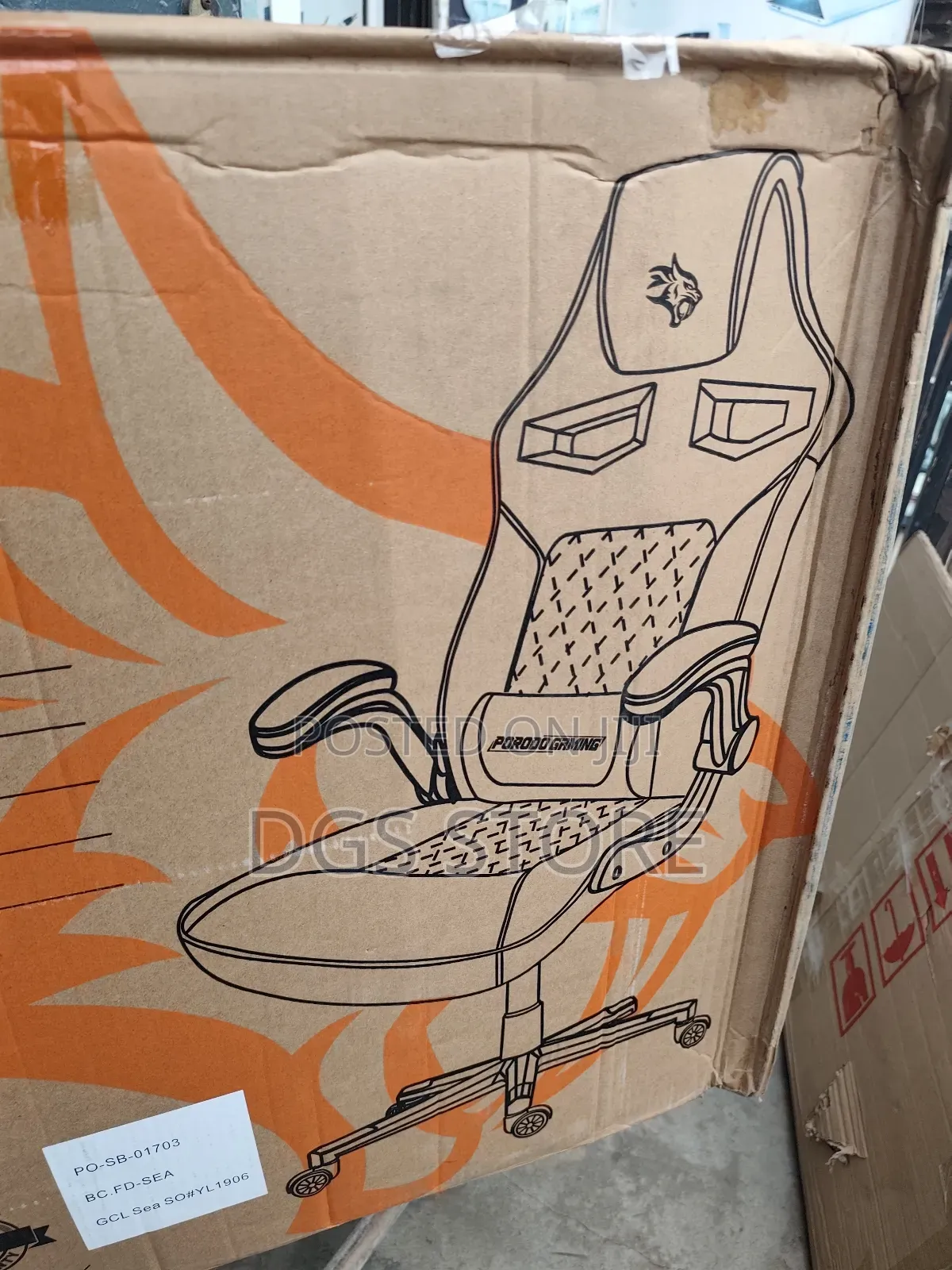 Porodo Pdx548 Ergonomic Gaming Chair