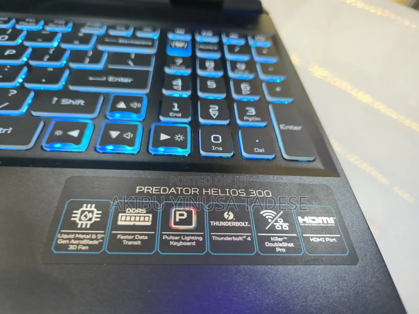 Laptop Acer Predator Helios 300 16GB Intel Core I7 SSD 1T