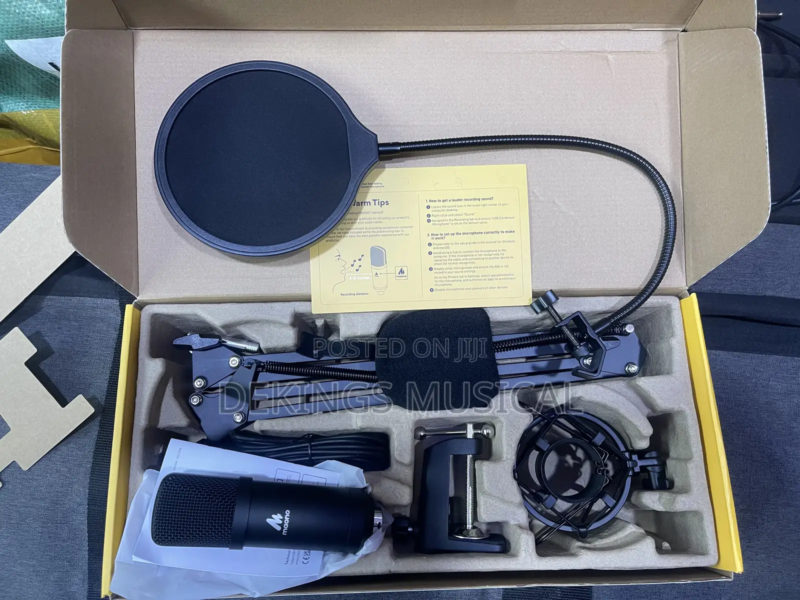 Maono Au-Ao4 Podcast Usb Microphone Streaming and Recording Kit
