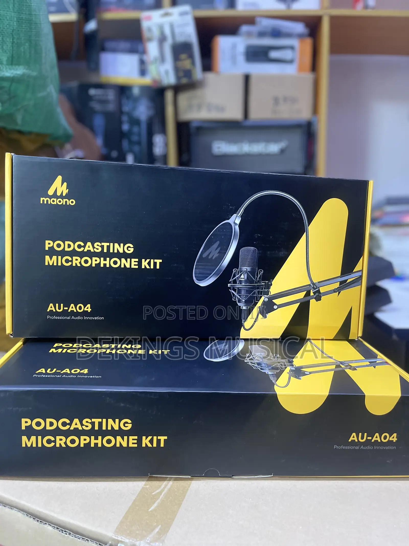 Maono Au-Ao4 Podcast Usb Microphone Streaming and Recording Kit