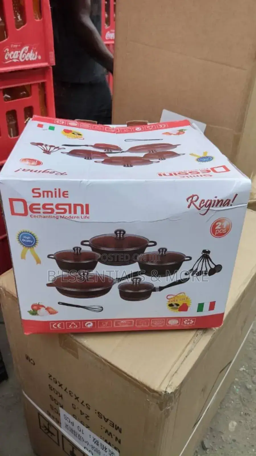 21 Pieces Dessini Regina Pot Set