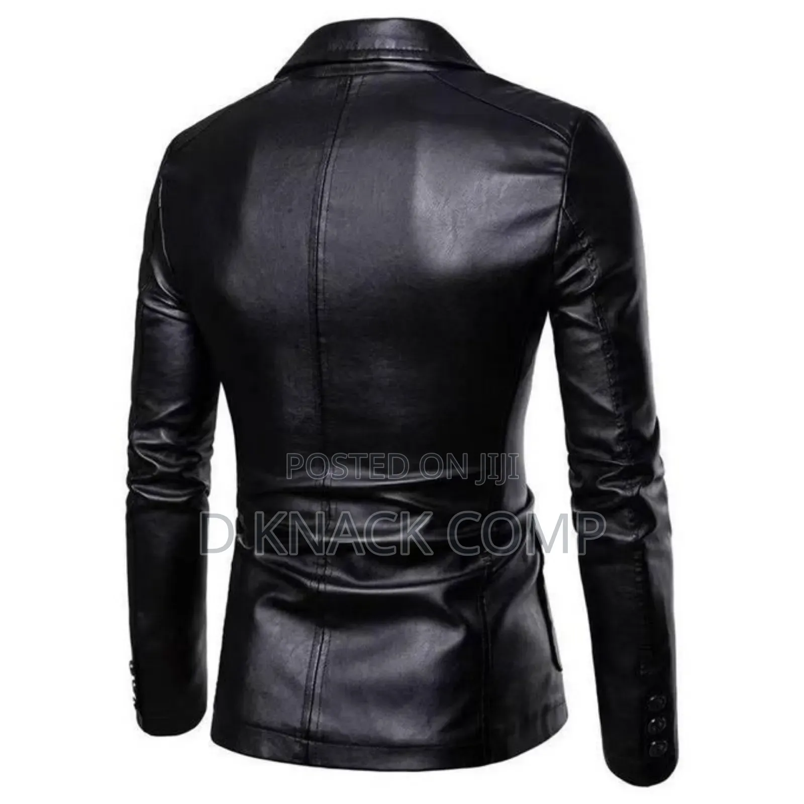 Windproof Leather Jacket Lapel Suit Leather Jacket
