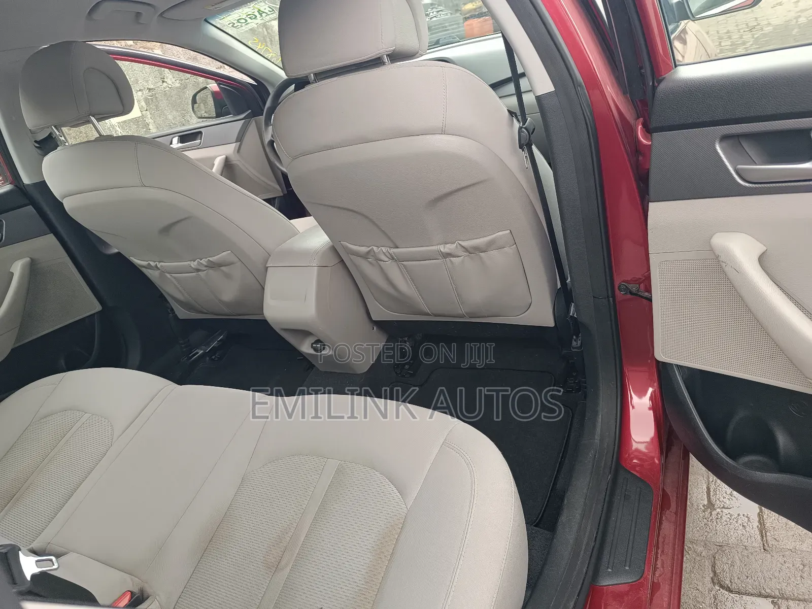 Hyundai Sonata Sport 2.0T 4dr Sedan (2.0L 4cyl Turbo 6A) 2015 Red