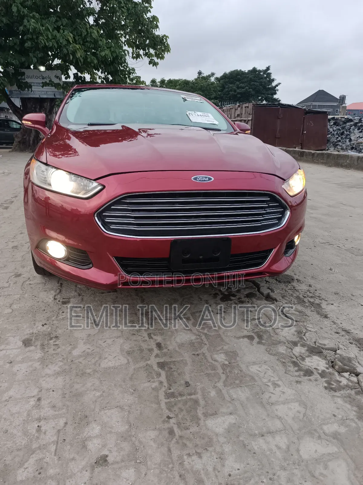 Ford Fusion Titanium FWD 2016 Red