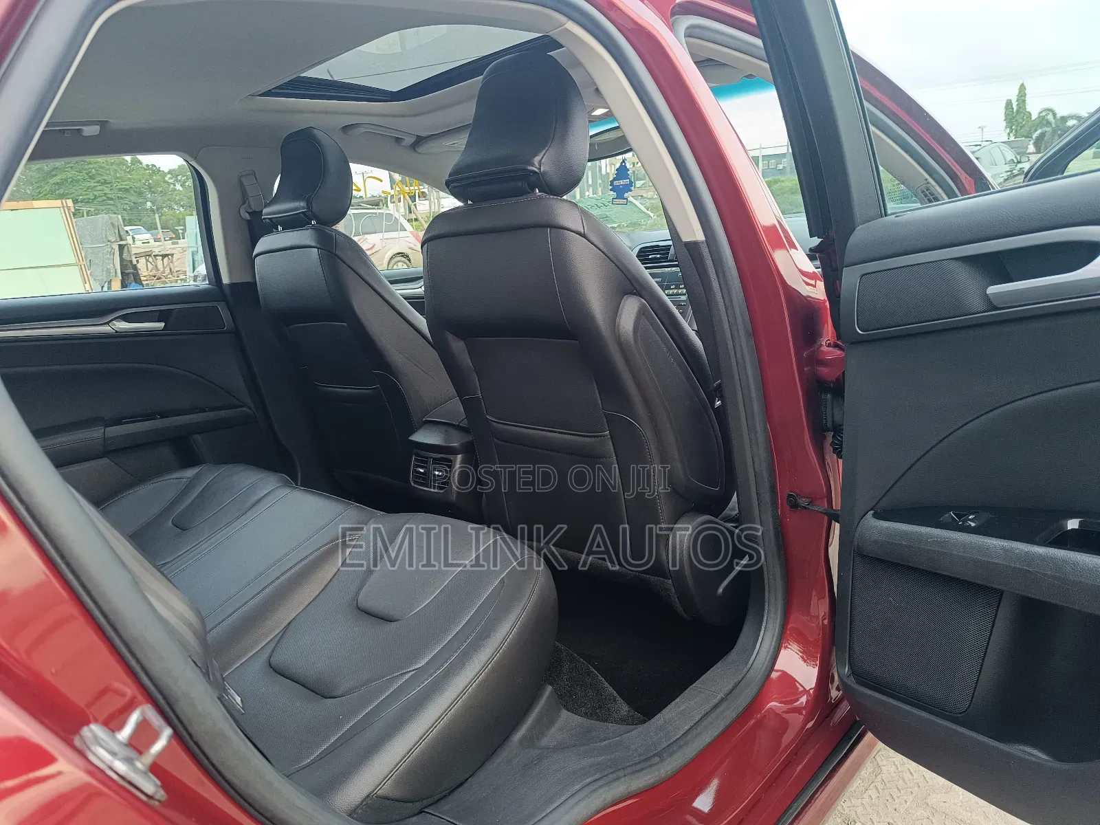 Ford Fusion Titanium FWD 2016 Red