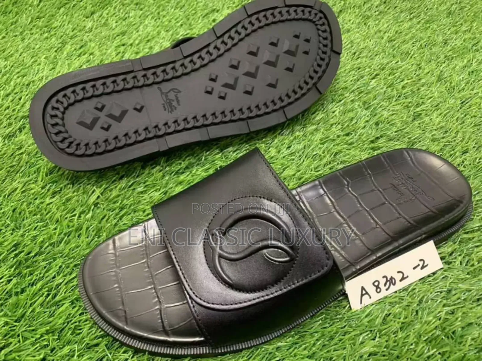 Pure Quality Luxury Men's Slippers Boss Well Branded