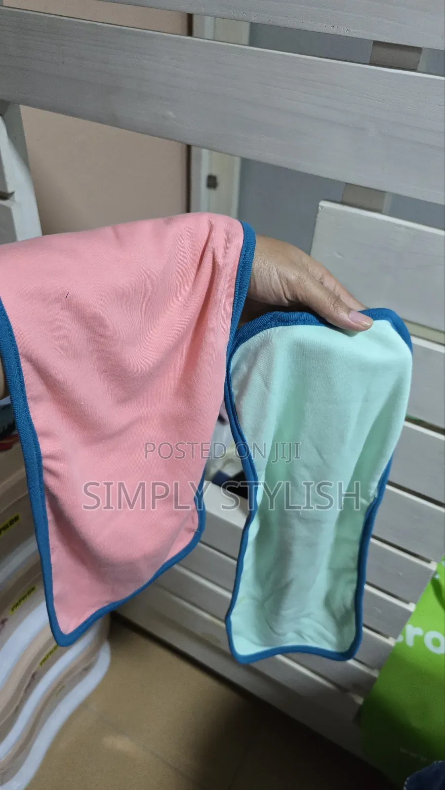 Set of 2 Cloud Island Baby Burp Cloth