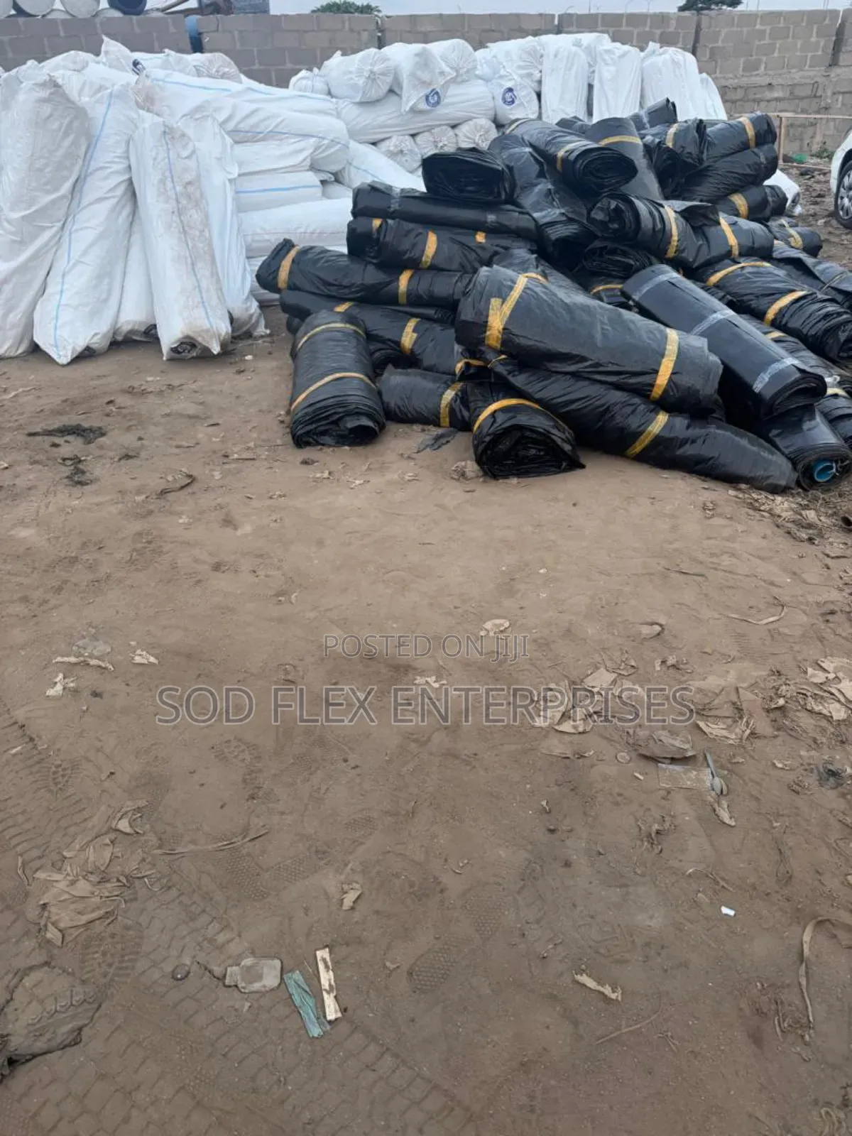 2*100 Meters Thick Polyameed/Polythene Black Durable Casting Floor Nyl