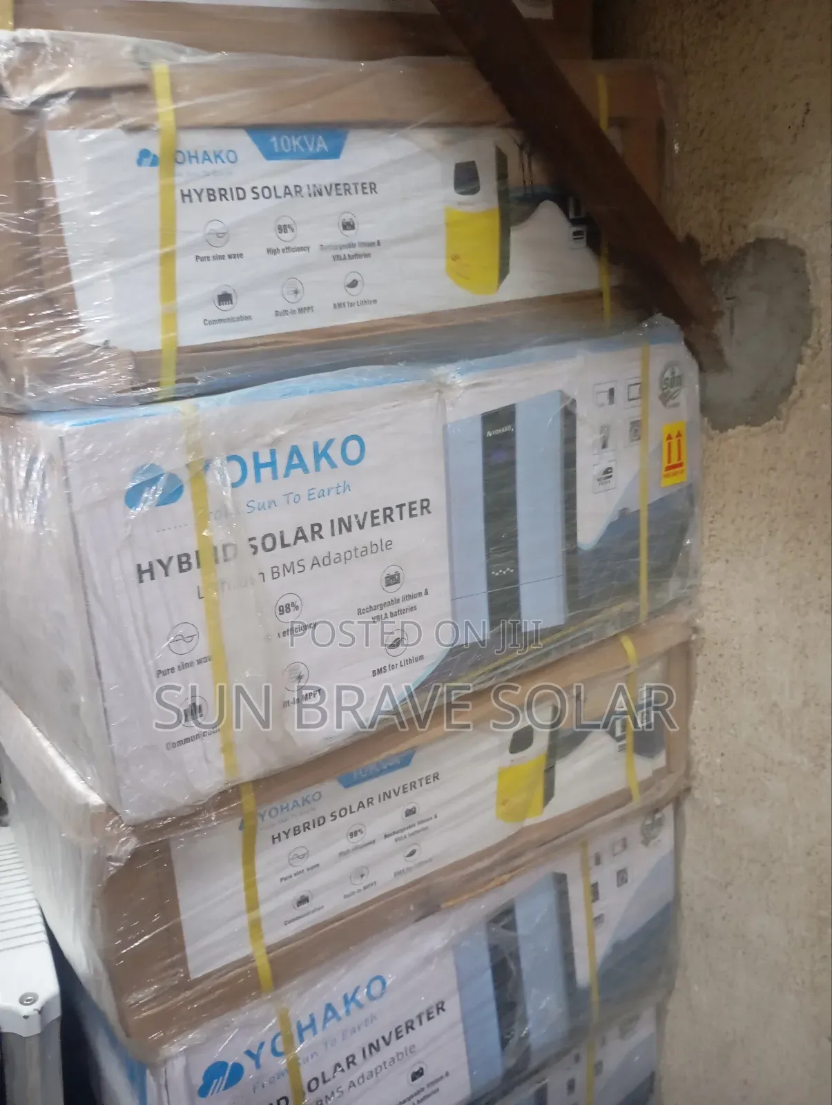 10kva 48 Yohako Hybrid Inverter Available Stock