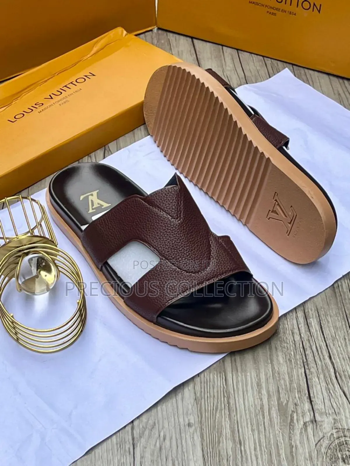 Men's Louis Vuitton Slides