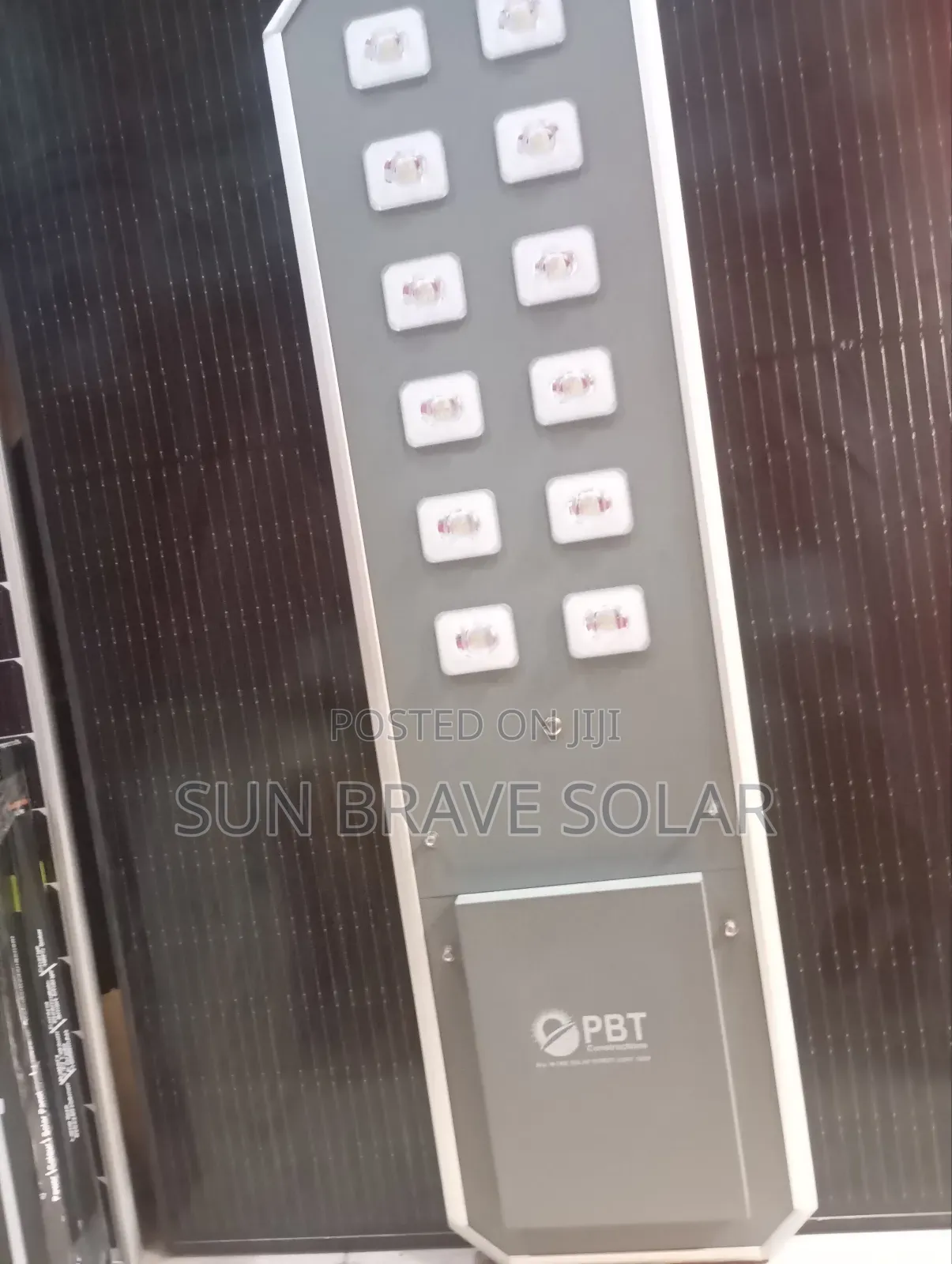 12 Eyes 100w Pbt All-in-one Solar Street Light Available