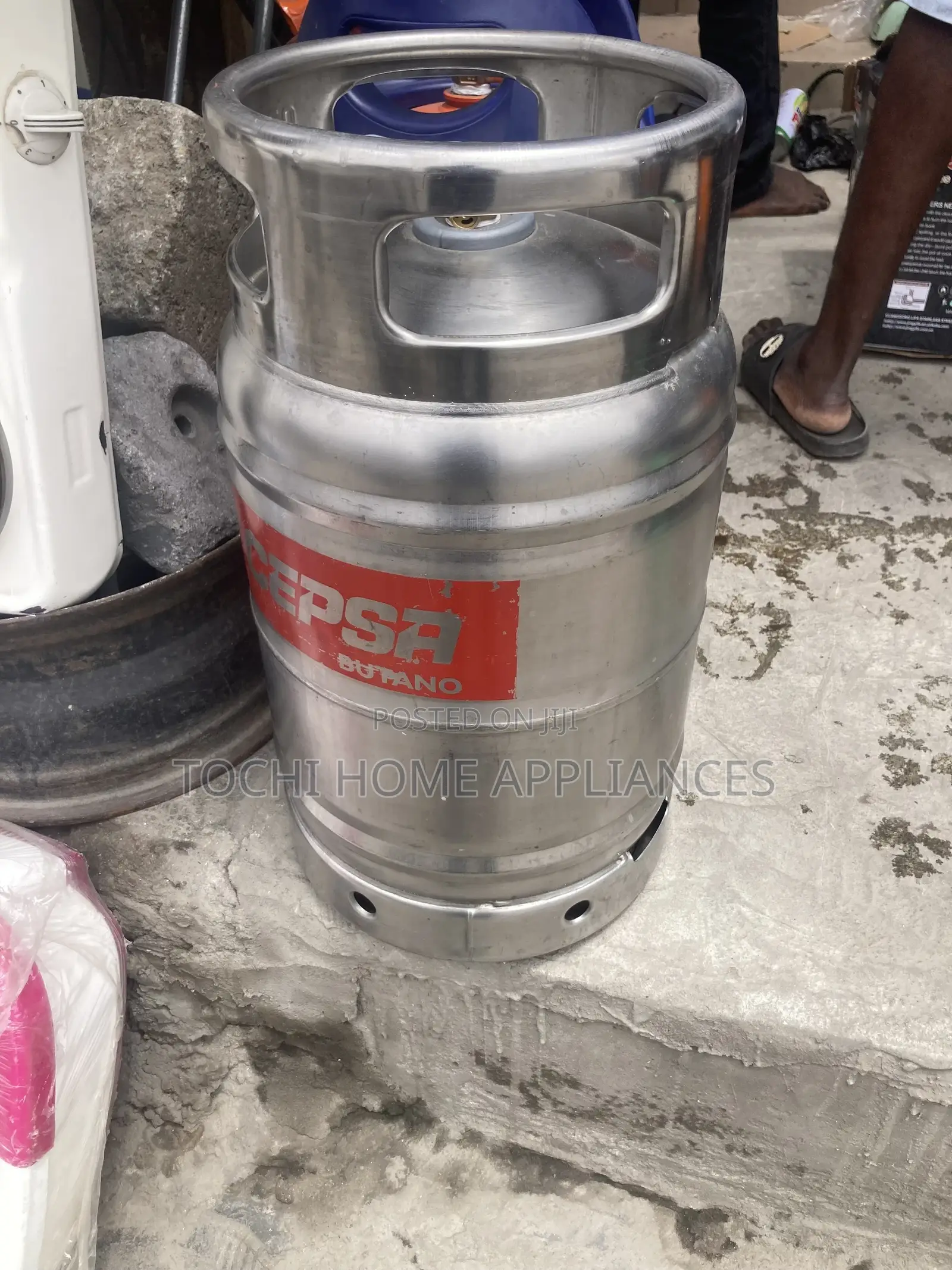 12.5kg Stainless Gas Cylinder