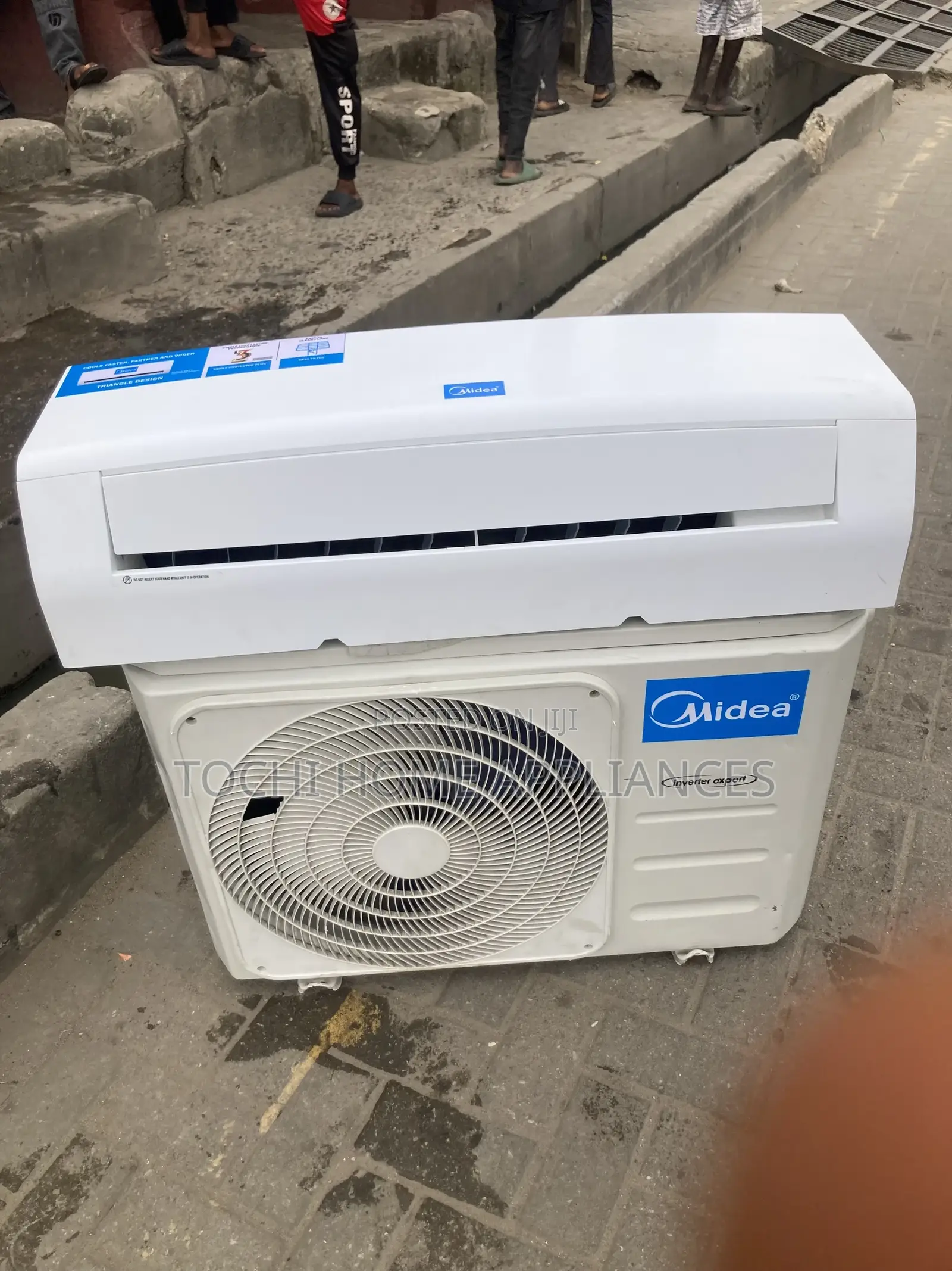 Inverter 1.5hp Clean Imported Ac Midea