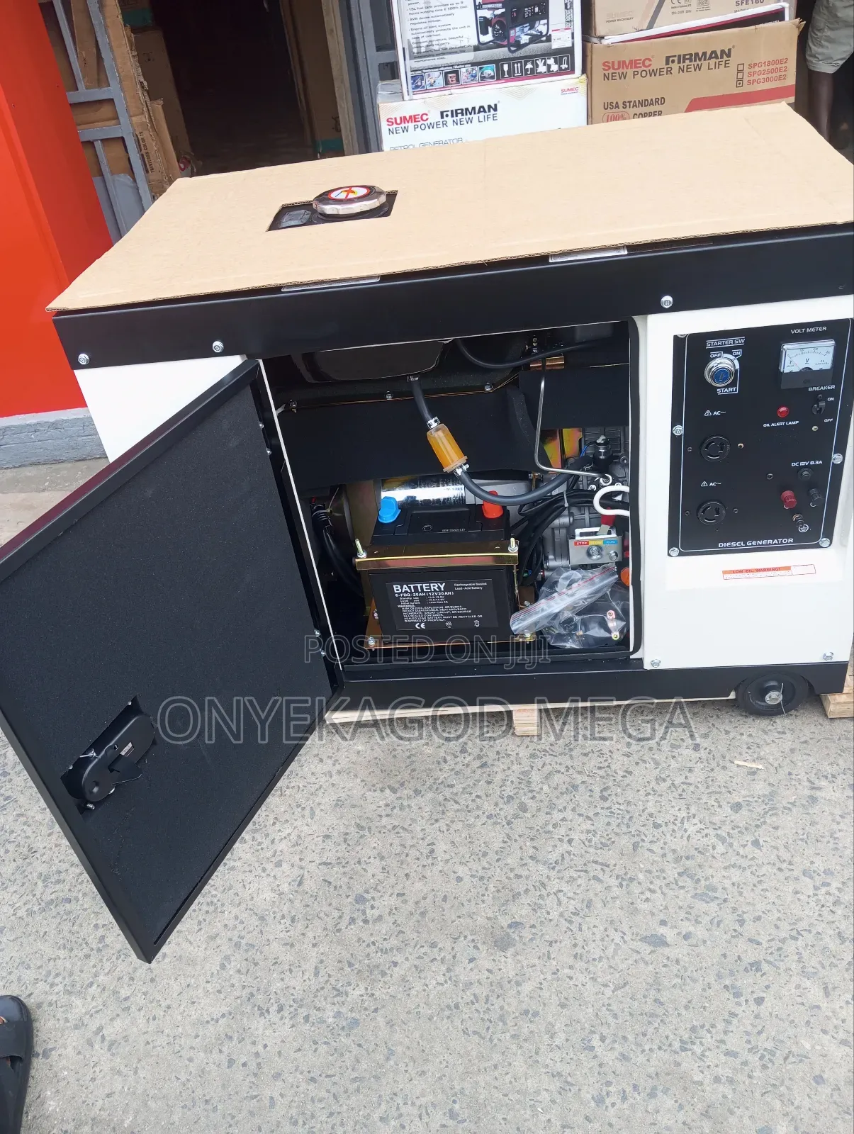 Lucian Diesel Soundproof Gen 8kva