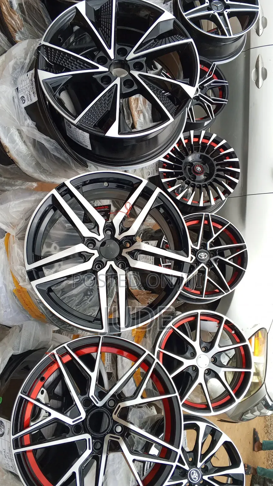 19-Inch Brand New Alloyed Wheels Dubai Standard