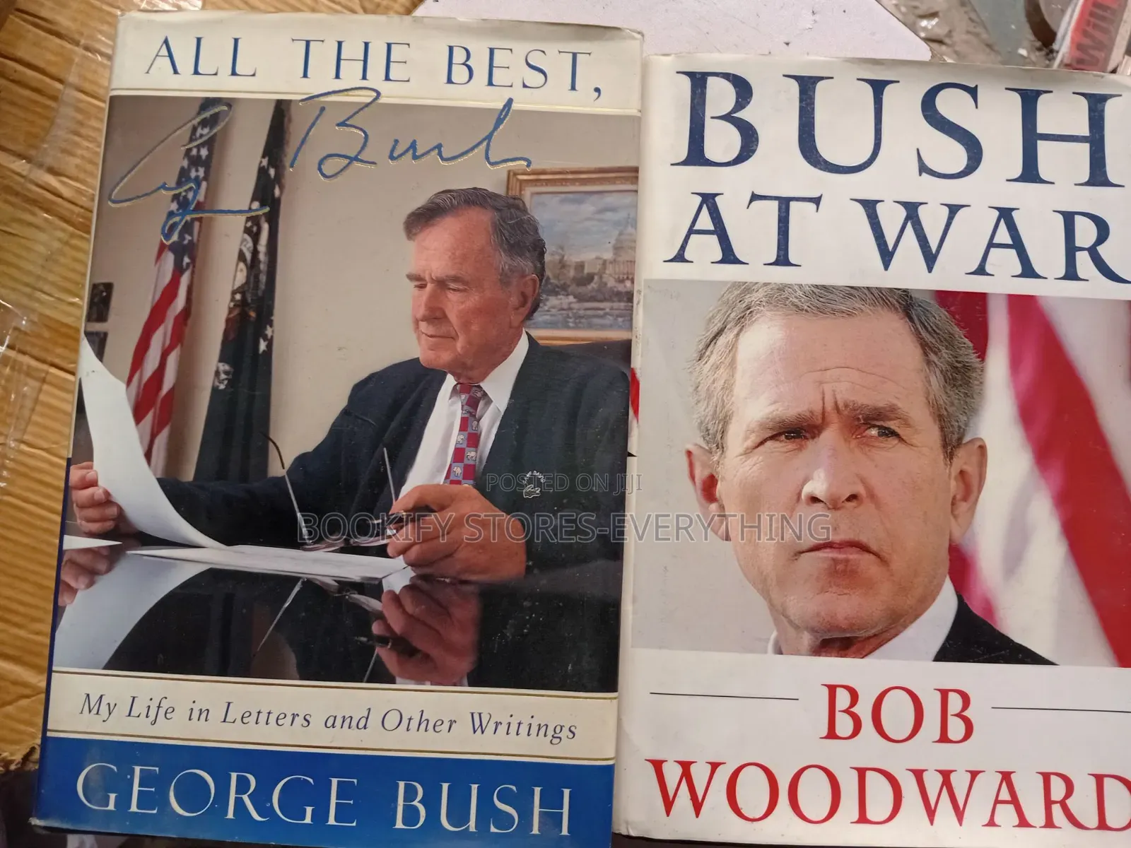 George Bush Junior and Senior