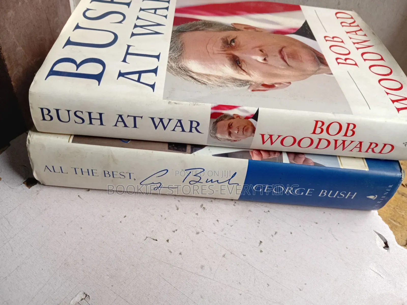 George Bush Junior and Senior