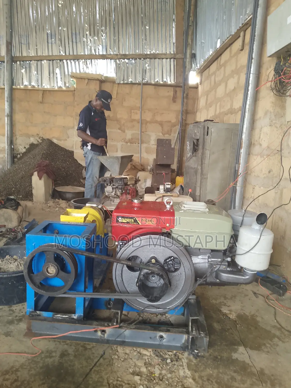 Diesel Powered Fish Feed Extruder Machine