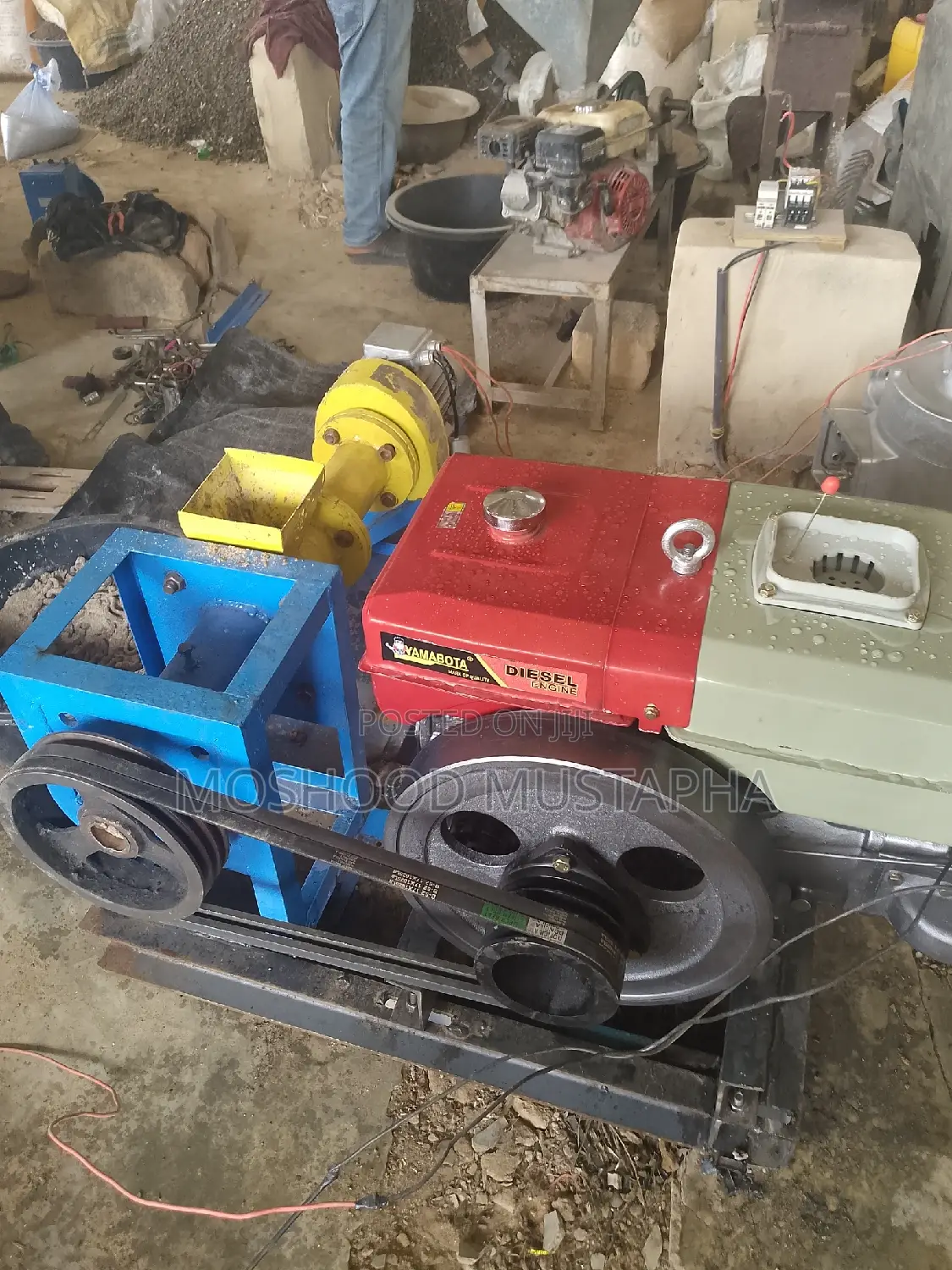 Diesel Powered Fish Feed Extruder Machine