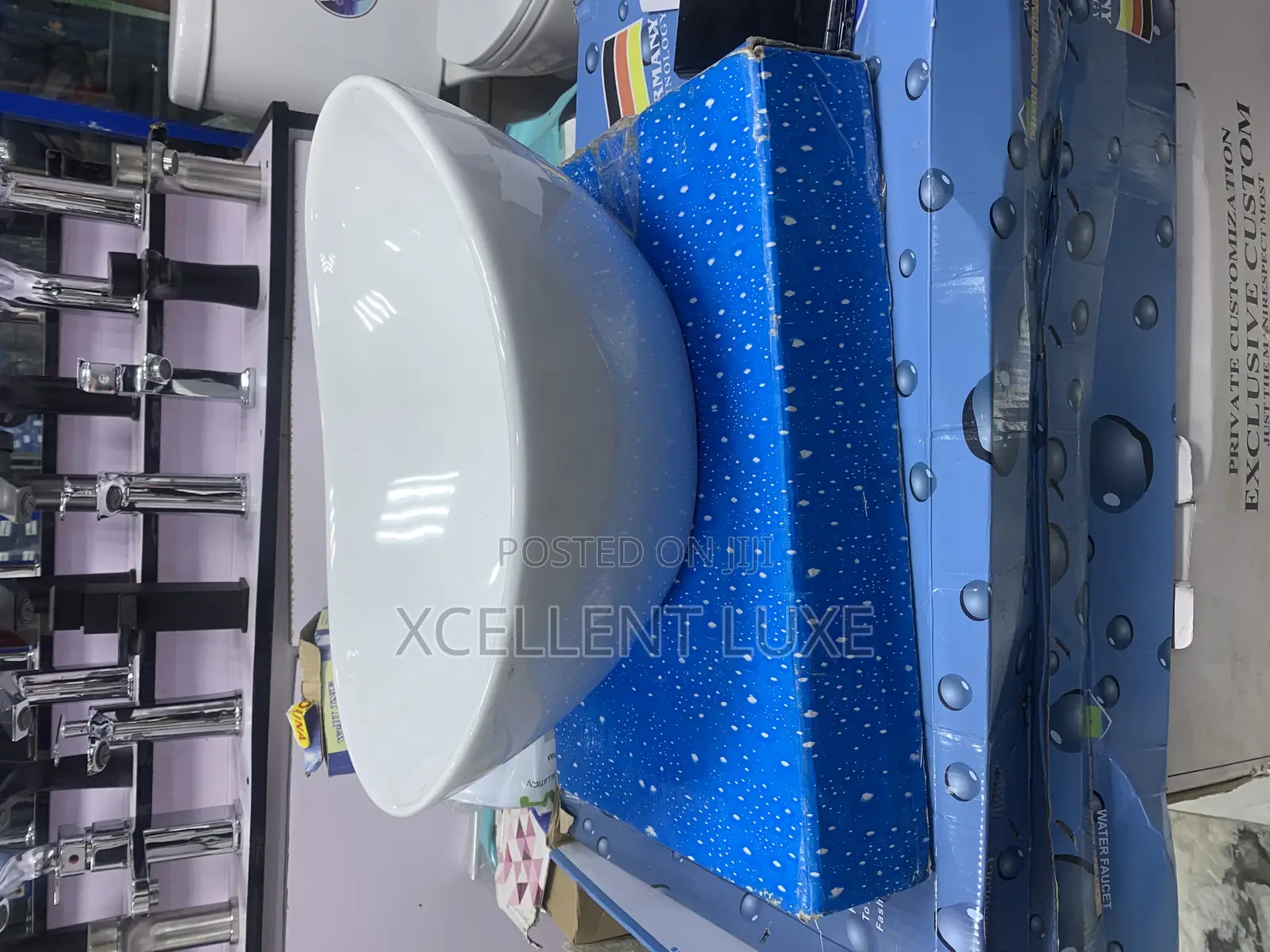 White Counter Top Basin
