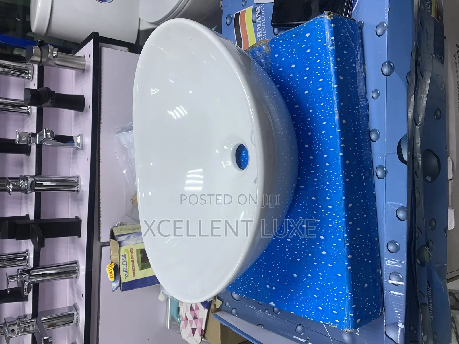 White Counter Top Basin