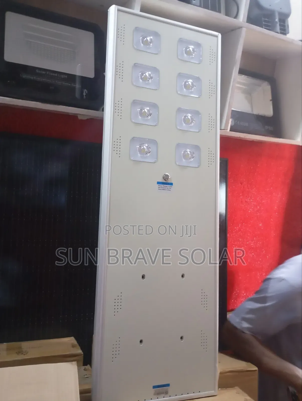 80w Pbt All-in-one Solar Street Light