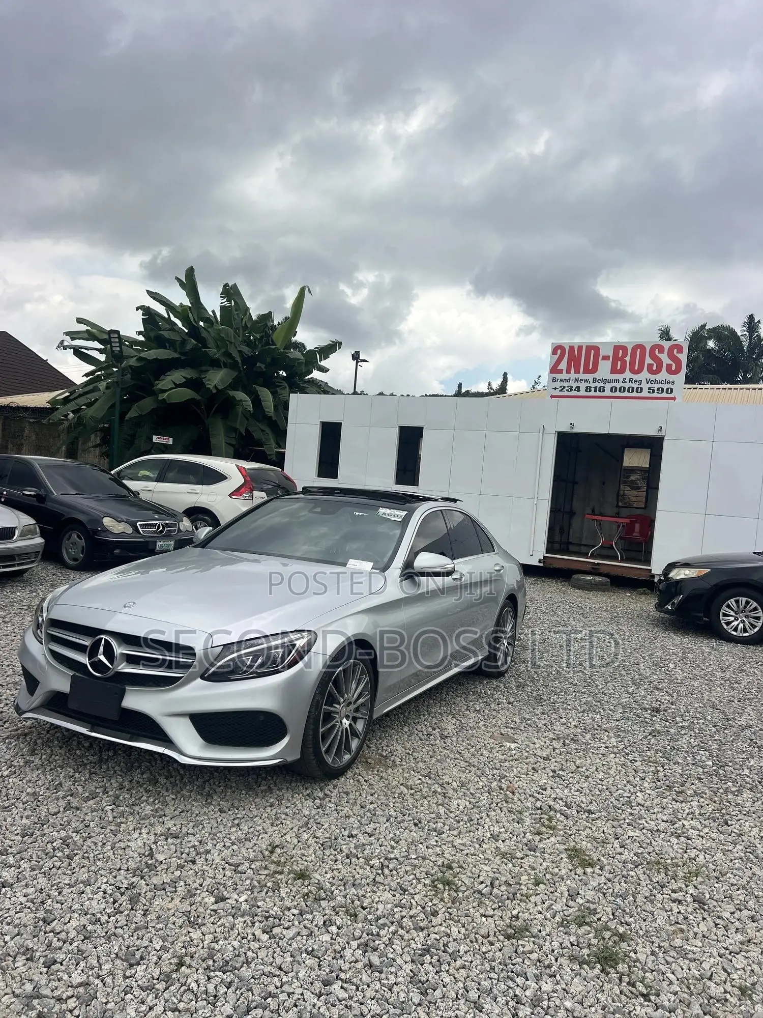 Mercedes-Benz C400 2016 Silver