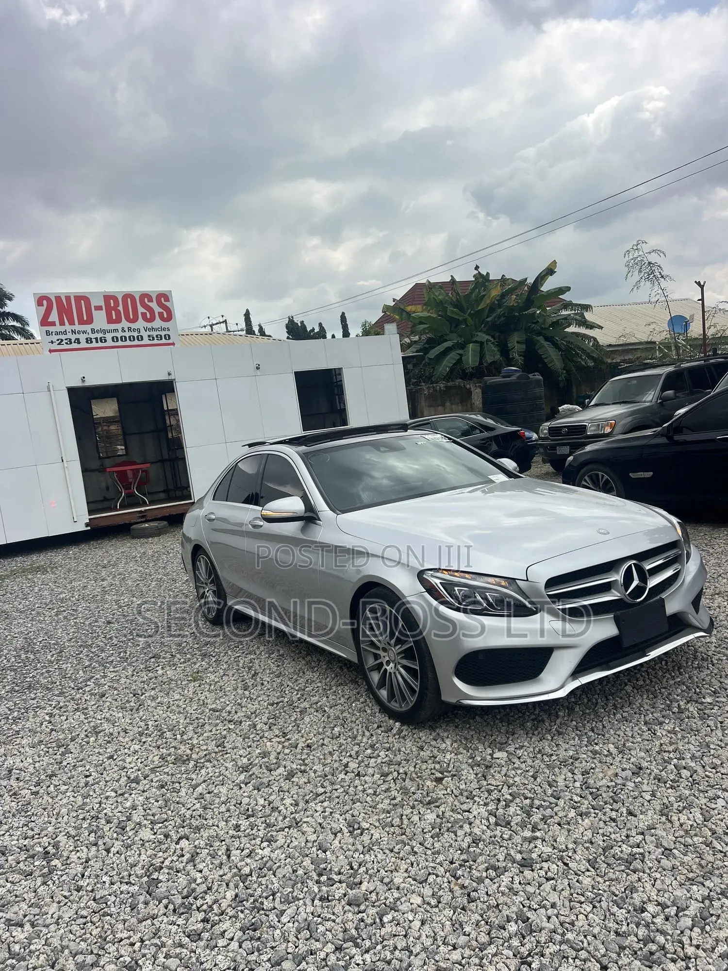 Mercedes-Benz C400 2016 Silver