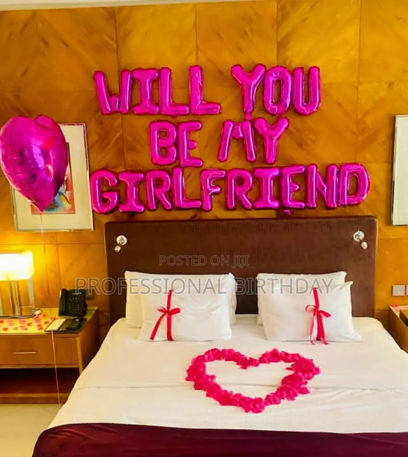 Romantic Surprise in Lagos