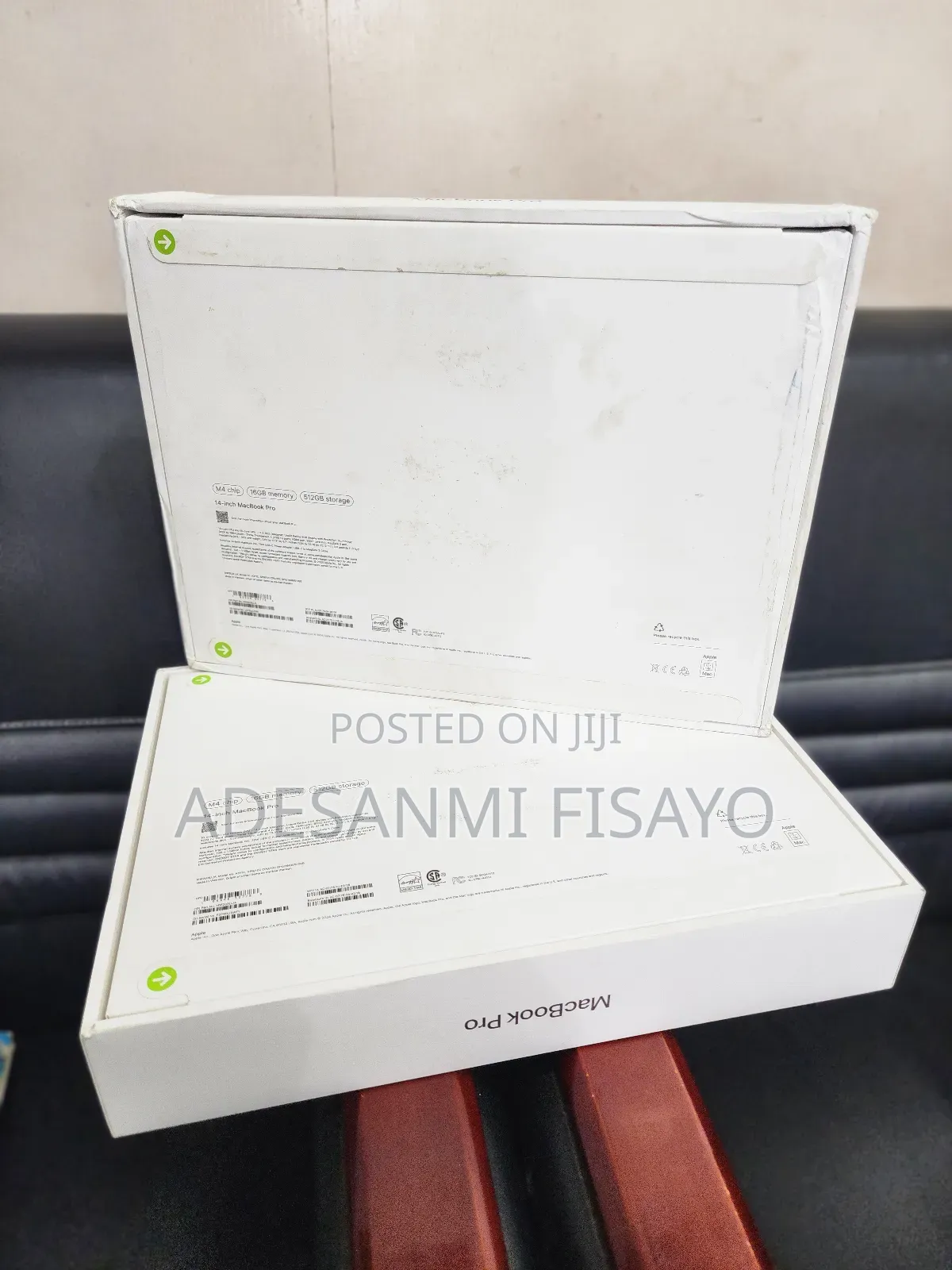 New Laptop Apple MacBook Pro 2024 M4 16GB Apple M4 SSD 512GB