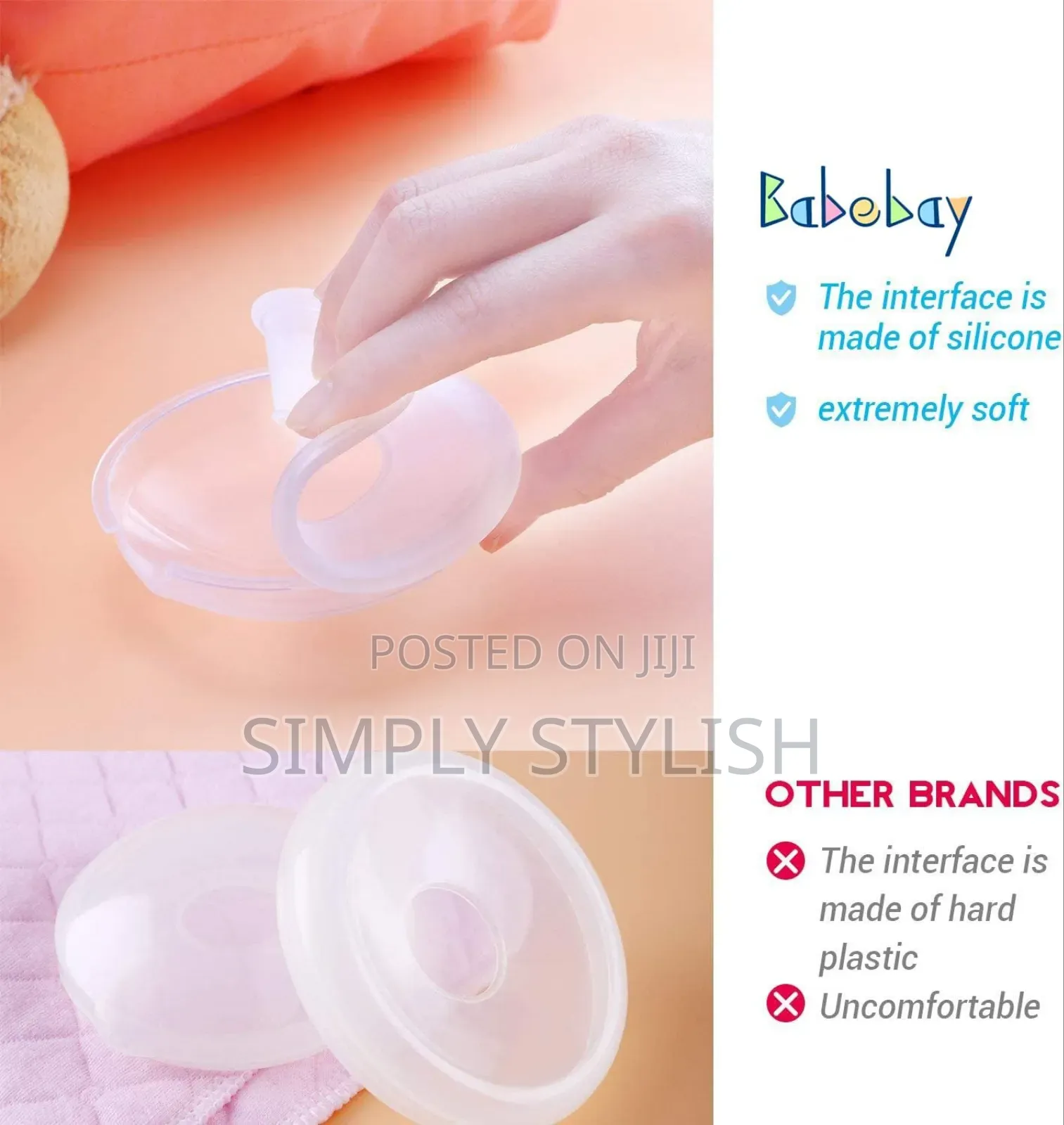 Breast Shells, 3 Pack Nursing Cups, Milk Saver, Protect Sore