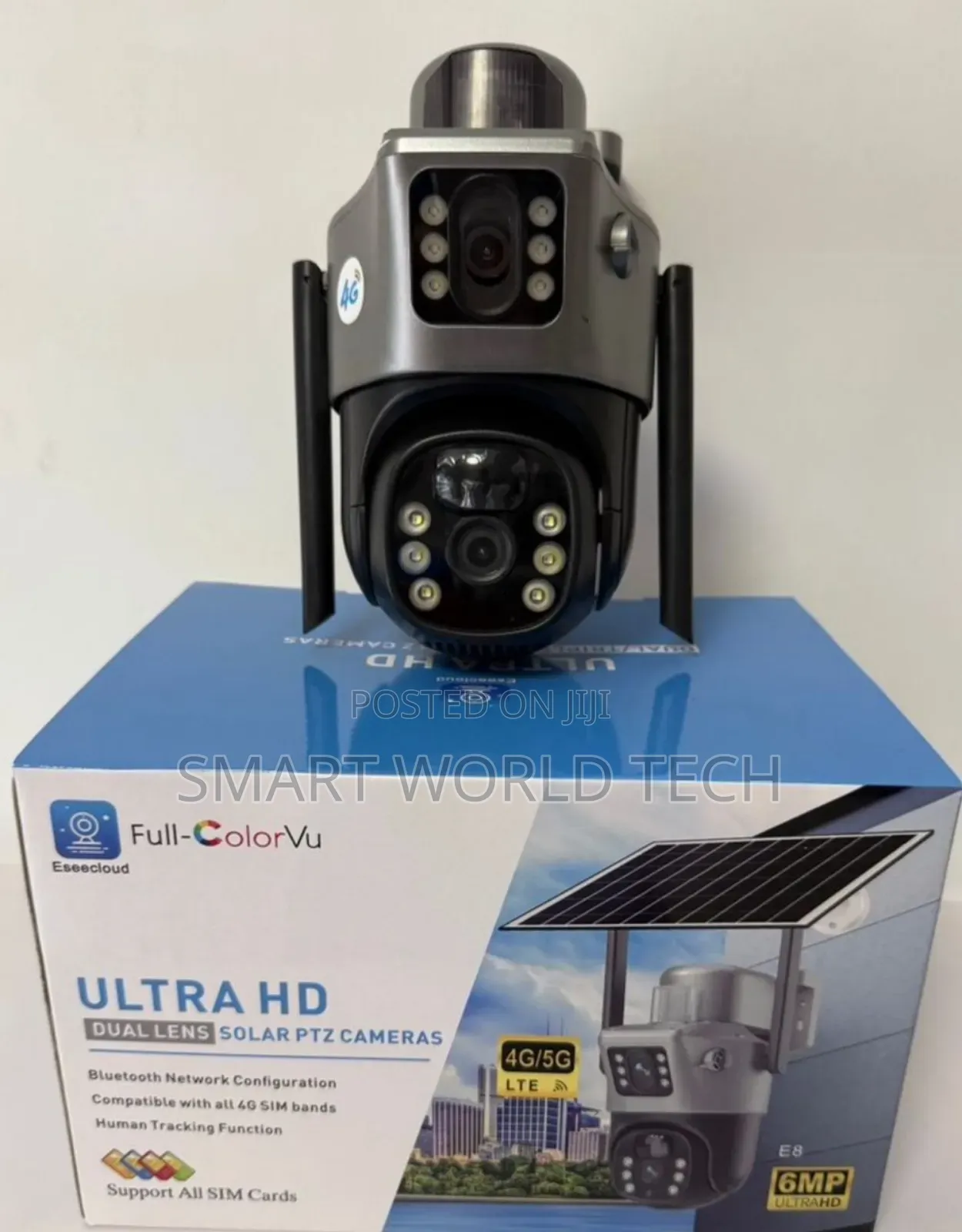 Smart PTZ Solar Camera 4g
