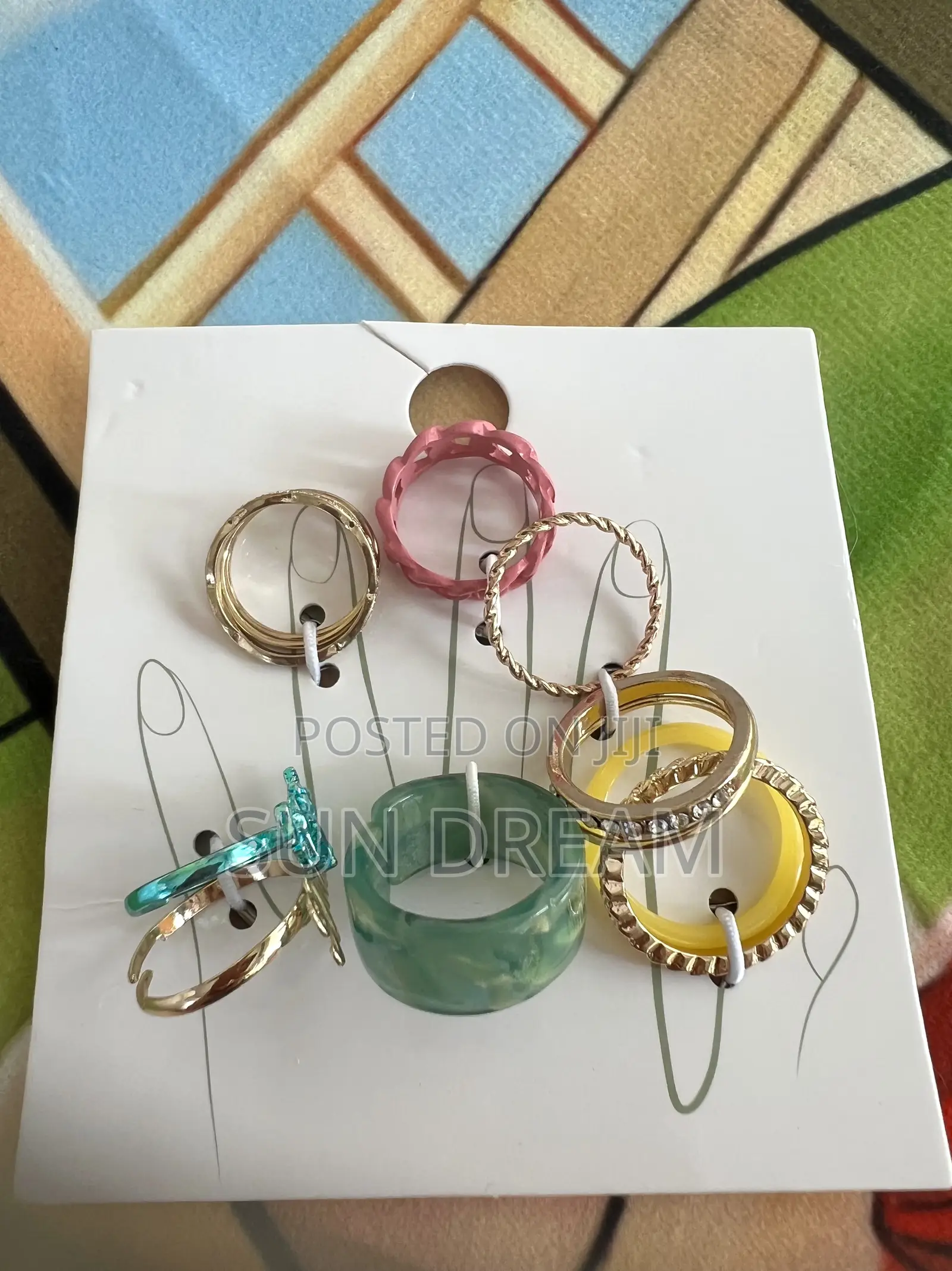 Rings Set Lady Rings Jewelry